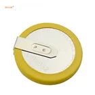 RIOOAK 103050100 шт Перезаряжаемые LIR2032 Батарея 3,6 V для BMW смарт-ключ Батарея дистанционный ключ для автомобиля в виде ракушки крышка чехол Батарея