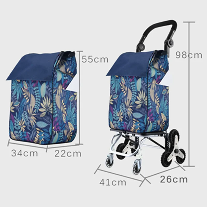 ALWAYSME Портативная Складная фотокорзина с сумкой и нажимной ручкой для покупок