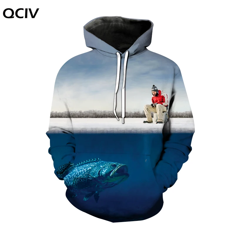 

Fish Shark Octopus 3D Print Hoodies Fishing Men Women Hooded Sweatshirt Trendy Pullover Hoodie Hip Hop Tops Coat Unisex Clothing