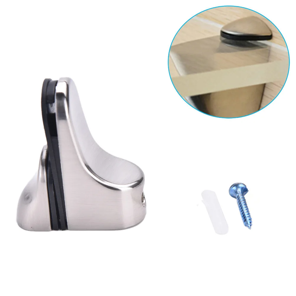 ZLinKJ 1 шт. металлическая полка держатель Кронштейн Поддержка для стекла или дерева