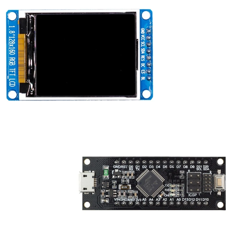 Полноцветный ЖК дисплей 1 8 дюйма модуль дисплея SPI TFT с SAMD21 M0 Mini 32 бит ARM Cortex