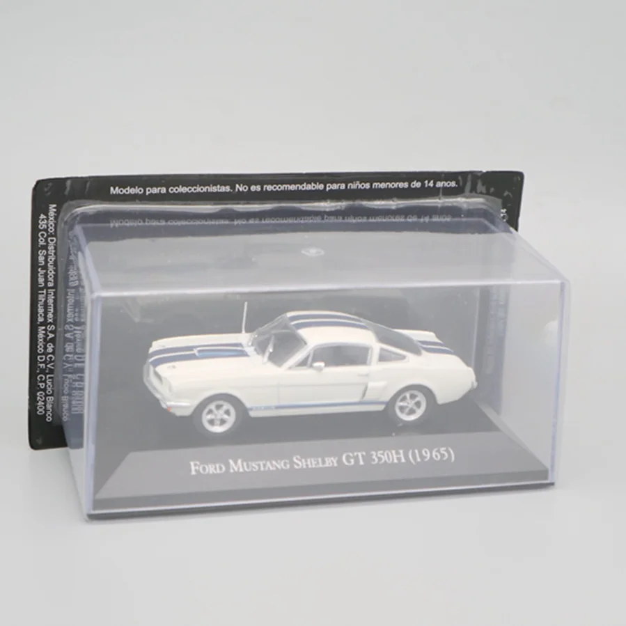 Литая машинка Altaya в масштабе 1/43 для Ford Mustang Shelby GT 350H 1965 Лидер продаж из сплава
