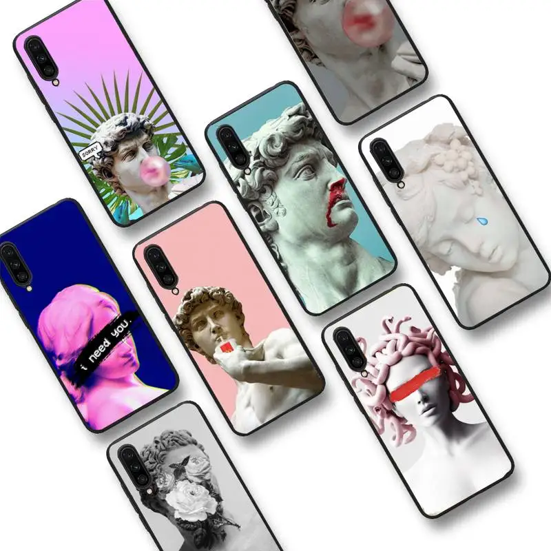 

Stone Carving David Art Phone Case For Xiaomi mi9 mi8 9SE 10lite note10lite Mi8lite Coque for xiaomimi5x