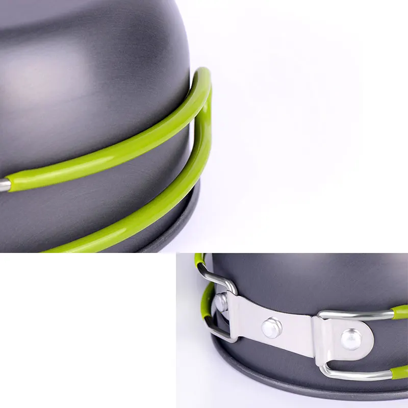 Сверхлегкая посуда для кемпинга на открытом воздухе отдыха природе набор посуды