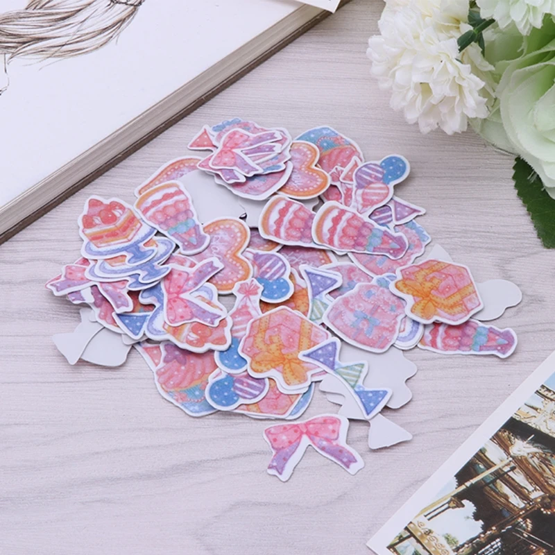 

W3JD 70pcs Cute Paper Sticker Tag DIY Diary Decoration Stickers Album Scrapbooking