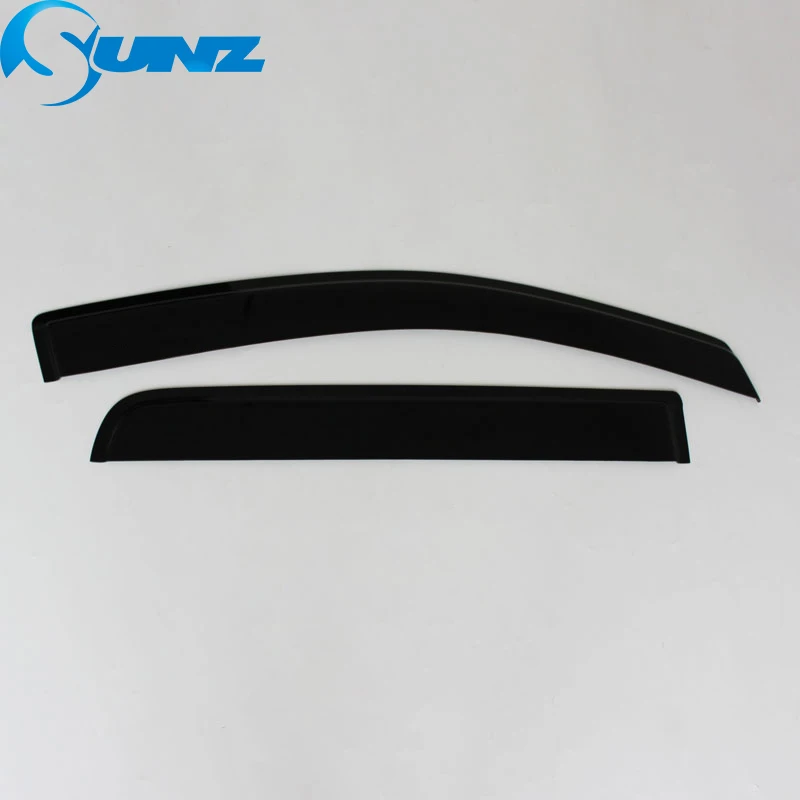 Боковых окон для Chevrolet Colorado 2012 2013 2014 2015 2016 2017 2018 2019 2020 Черный солнцезащитный Дождь