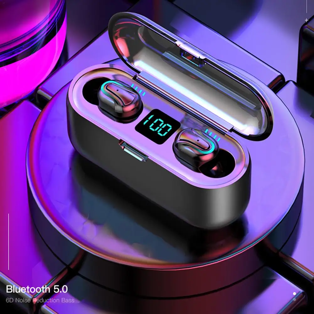 TWS гарнитура Ture беспроводные наушники HBQ Q32 Bluetooth 5 0 с микрофоном мини вкладыши