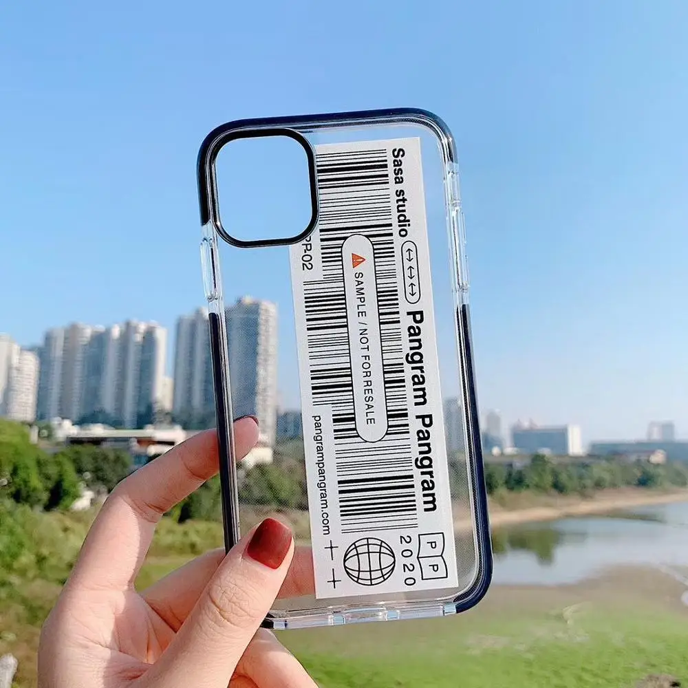 Милый прозрачный чехол ORYKSZ для iPhone 11 Pro Max 7 8 Plus X XR XS Ударопрочный Мягкий |