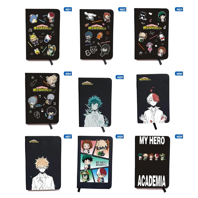 Аниме My Hero academic Midoriya Izuku Bakugou Katsuki блокнот студенческий Мемориальный Подарочный