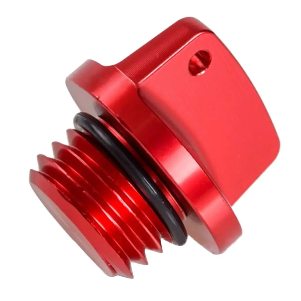 

Heavy Duty Aluminum Oil Filler Plug fit for Yamaha for Suzuki for Kawasaki Red