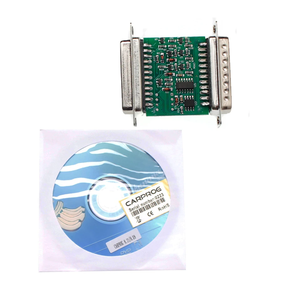Carprog Полный автомобильный адаптер прог 8 21 с ключом онлайн программатор для