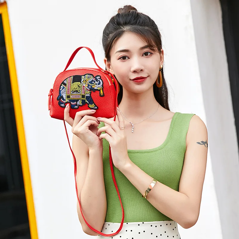 Женская сумка Мини Портативная на одно плечо ПУ для мобильного телефона камеры