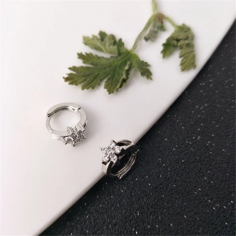 1 пара женские серьги гвоздики с кристаллами|Серьги-гвоздики| |