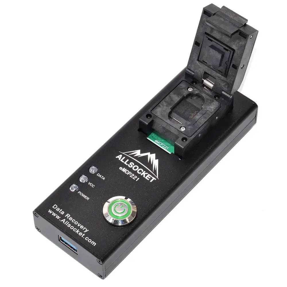 Разъем EMCP221 с 5 ограничителями размера адаптер EMCP программатор USB-тестер BGA221