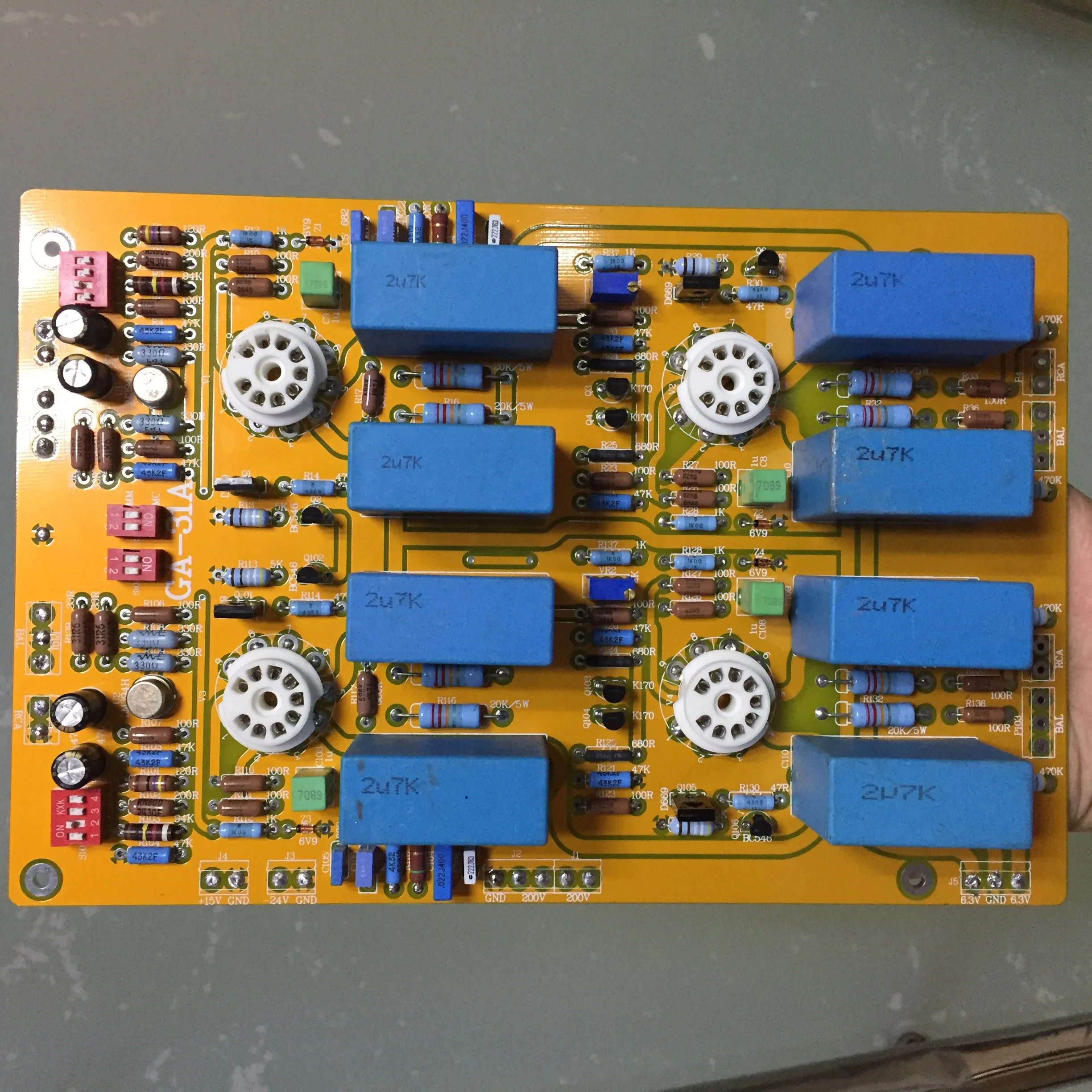 

Новый Собранный GA 31A MM/MC фоноусилитель платы DIY предусилитель платы