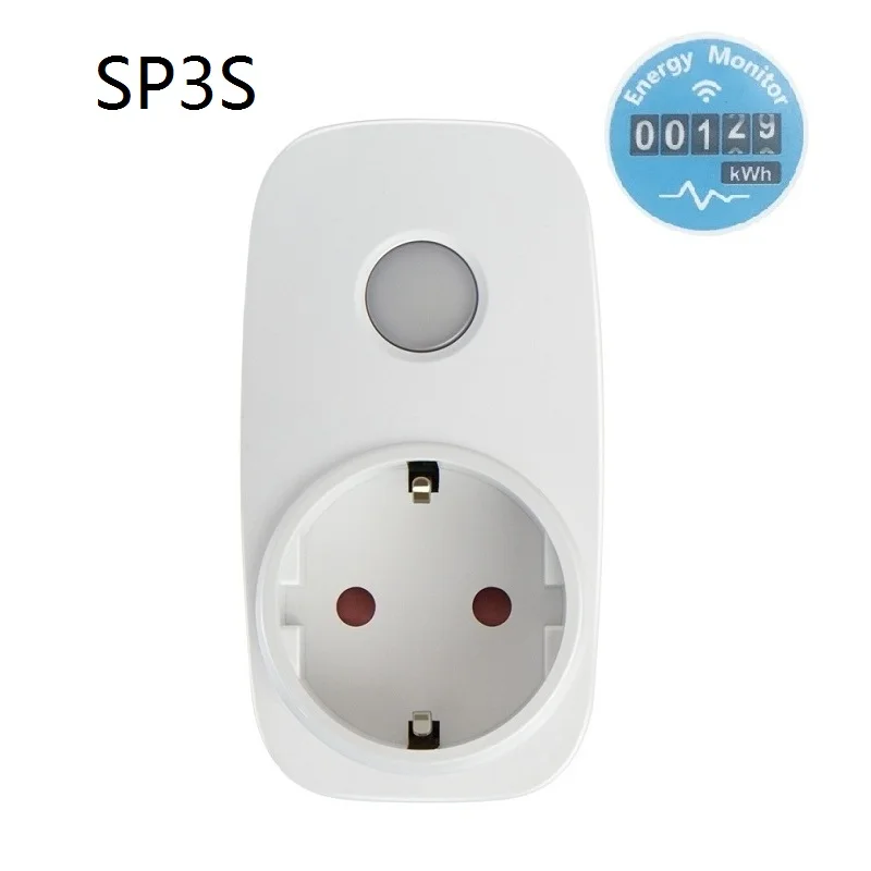SP3S EU Broadlink S1 концентратор умный дом хост совместим с S2C датчик двери RF433 датчик движения беспроводной wifi удаленный датчик сигнализации - Цвет: SP3S EU