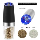 Мельница для соли и перца электрическая, 2 в 1, со светодиодный светильник кой