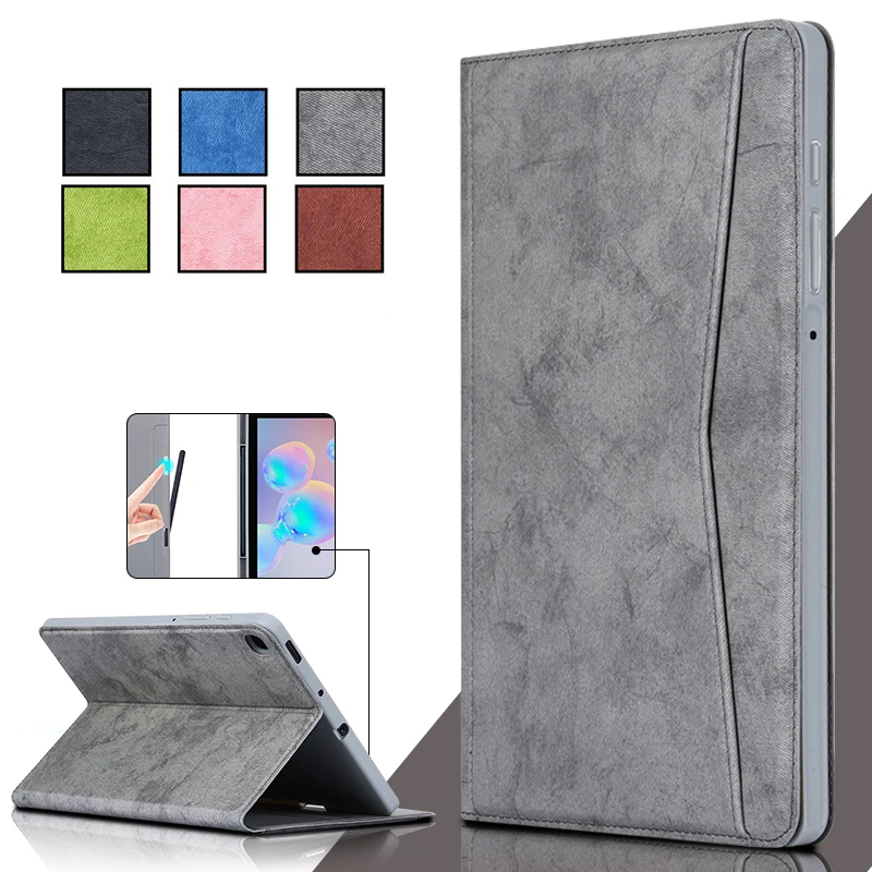 

Пенал для Samsung Galaxy Tab S6 Lite, со складной подставкой, 10,4 дюйма