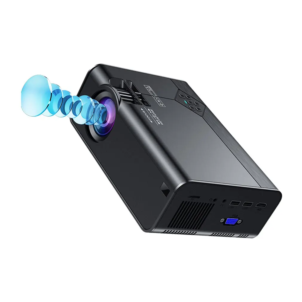 

5.8 inch Mini Projector A13 WiFi Wireless 4096 * 2160 Resolution Support 4K With WIFI 3D Bluetooth Home Cinema Projector