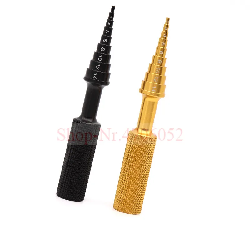 Подшипники разборные алюминиевые золотистые/черные 2 14 мм 1 шт.| |