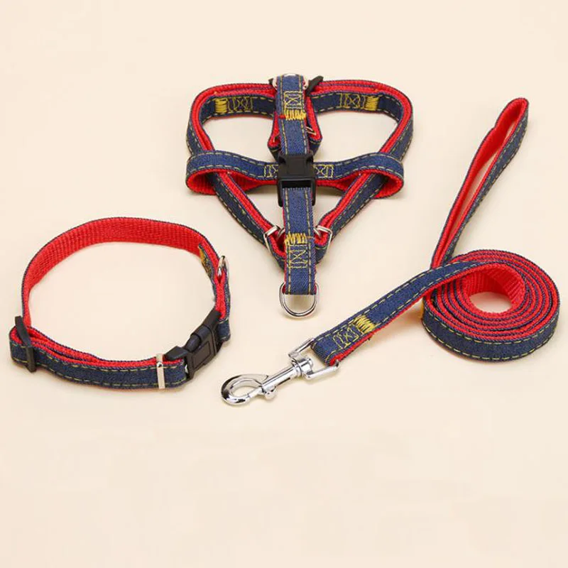 Регулируемый поводок для собаки и собак ошейник щенков тренировок на открытом