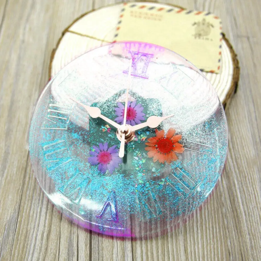 1 шт. силиконовые часы эпоксидная смола форма кулон самодельные украшения