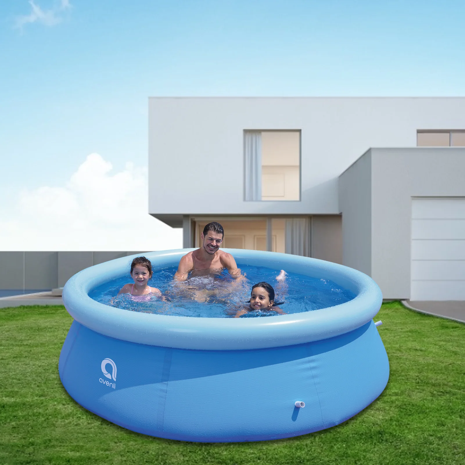 Бассейн детский и взрослый для дома Детский круглый бассейн большого размера