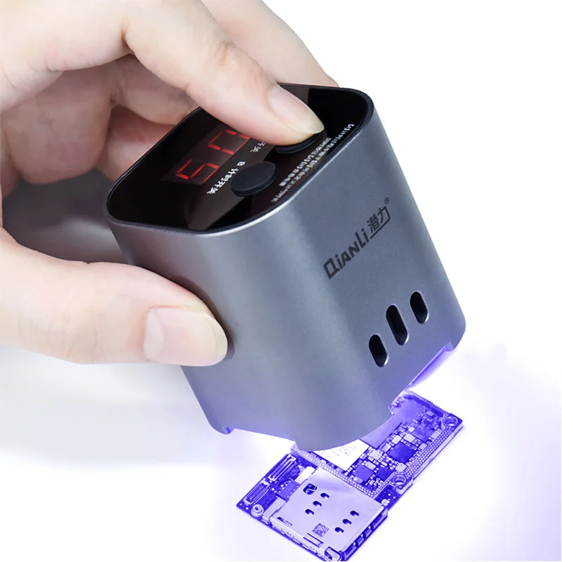 Умная УФ лампа Qianli LED 3S быстроклейкая для ремонта материнской платы телефона