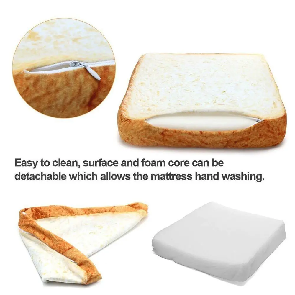 Плюшевая игрушка-подушка для домашних питомцев плюшевая большая кровать кошек и