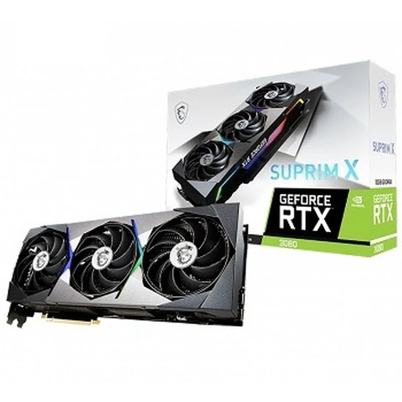 

Купите 10 и получите 5 бесплатных игровых видеокарт MSI RTX3080 SUPRIMX, готов к отправке