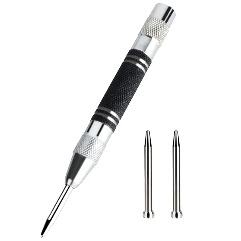 Сверхпрочный автоматический центральный Дырокол JCJX черный стальной пружинный с