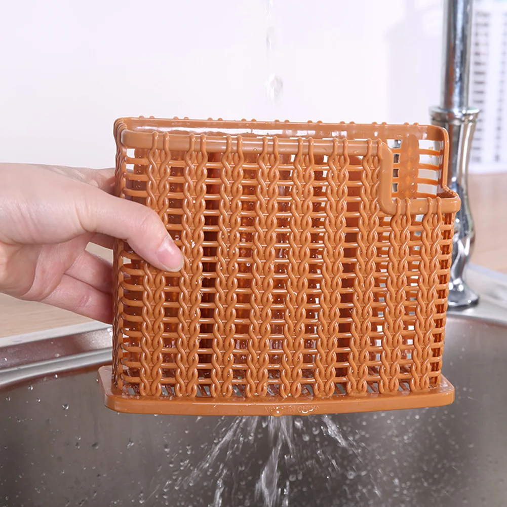 Многофункциональная Пластиковая настенная стойка для хранения 3 ложек палочки