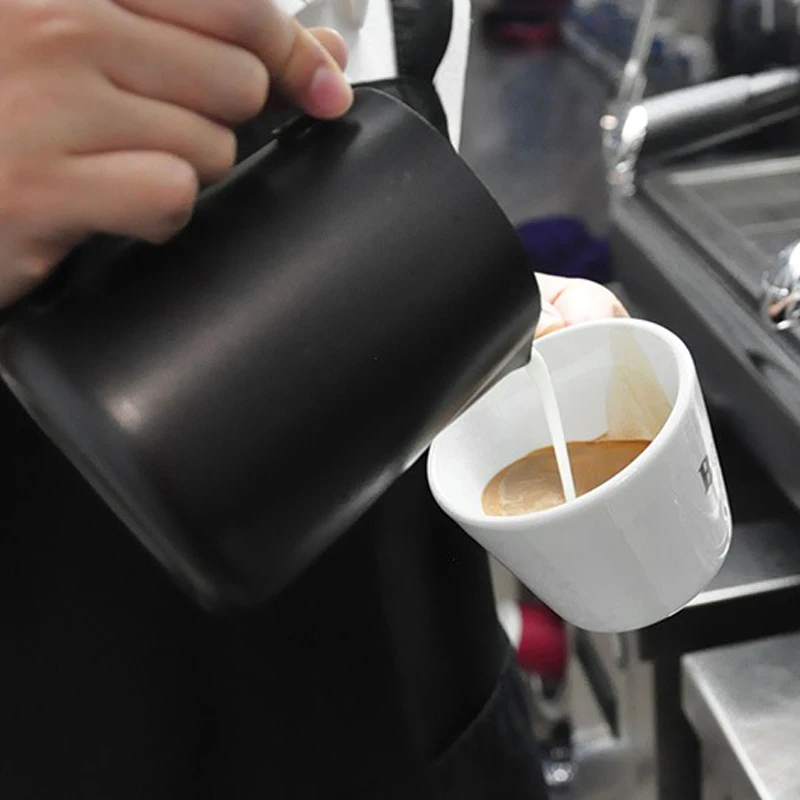 Молочник для кофе эспрессо Barista Ремесло Кофе Латте Кружка для взбивания молока кружка из нержавеющей стали 350 мл