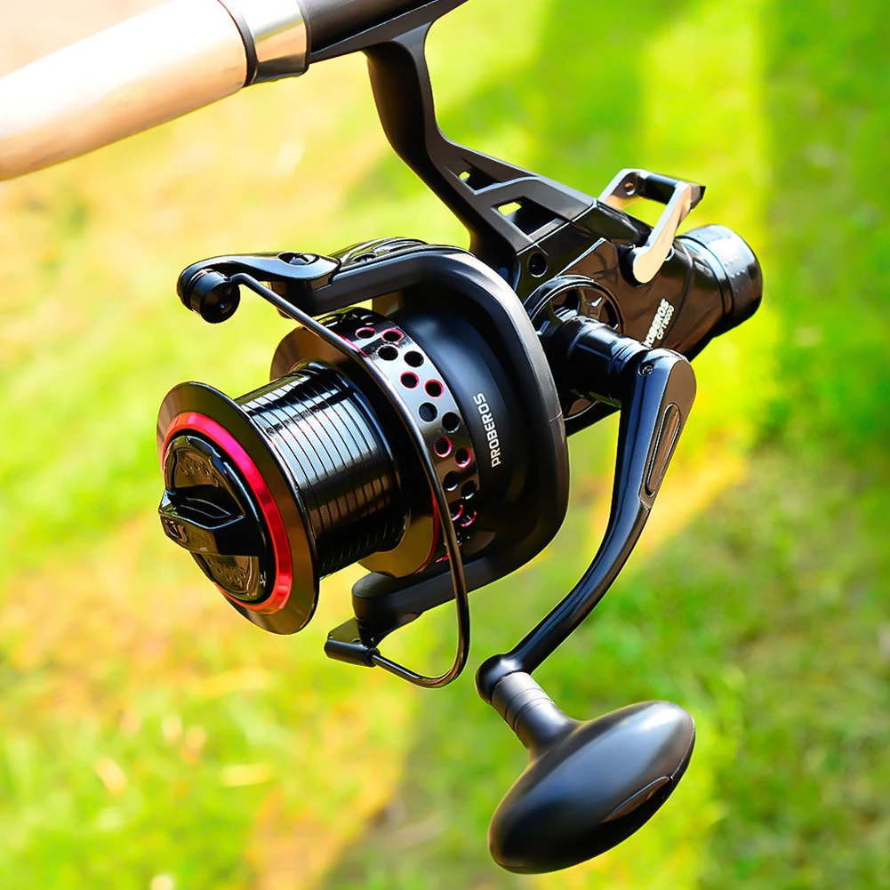 

Spinning Fishing Reel Fishing Supplies 3000-8000 13+1BB Metal Drag Saltwater for Outdoor Fishing Portable Accessories