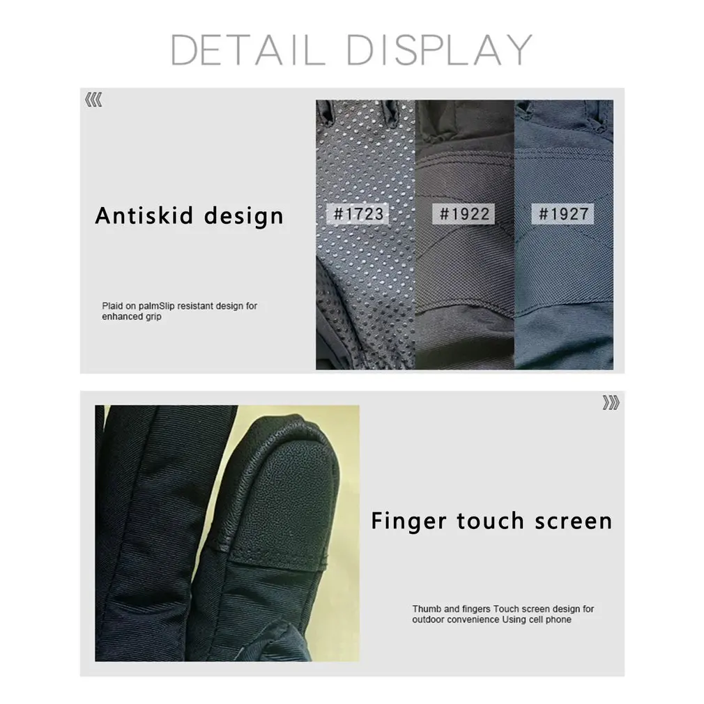 

Electric Heated Motorcycle Gloves Temperature Adjustment For Skiing Hiking Climbing Driving Gloves Without Battery