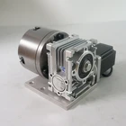 CNC Скорость редуктор червь постоянного тока мотор-редуктор коробка передач, RV030 Выход Передаточное отношение 5:1 10:1 20:1 до 80:1 для NEMA 23 шаговый двигатель