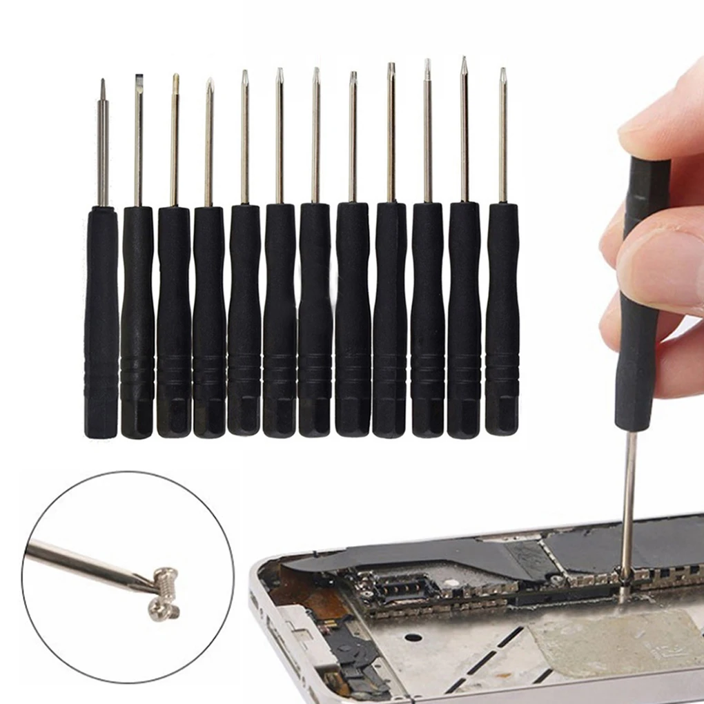 

12pcs/set Mini Multi-Function Precision Screwdriver Set Smartphone Tablet Repairing Tools Set Hand Tools Hot Sale