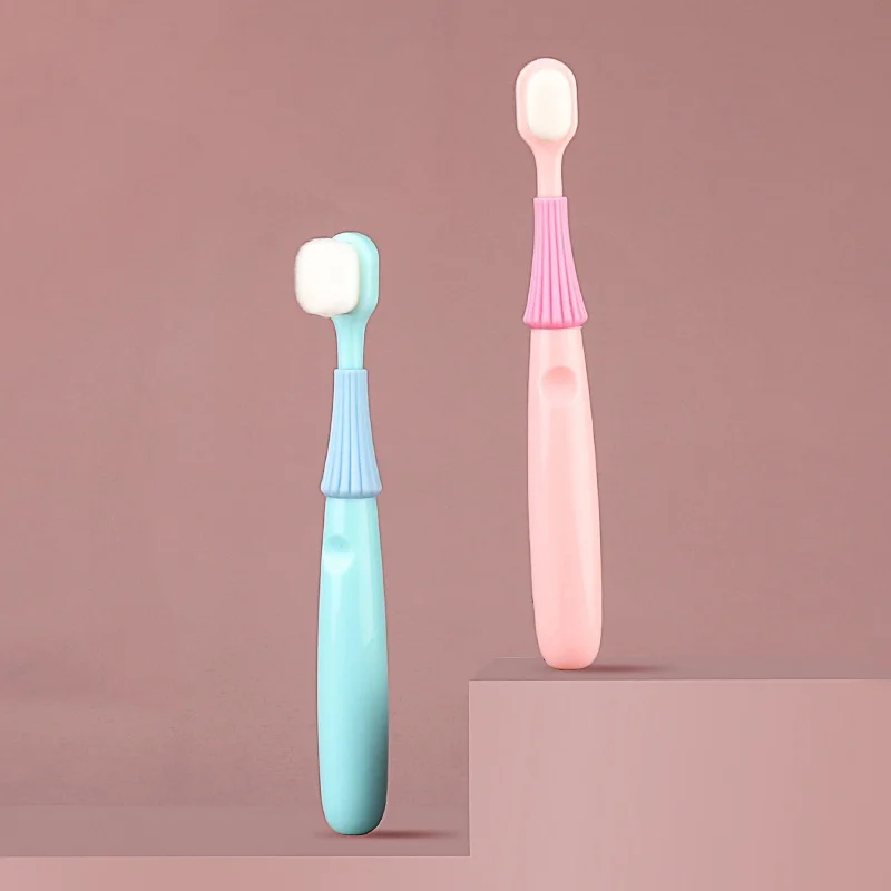 

Solid Children Toothbrush For Baby Deciduous Tooth Brush Infant Baby Teeth Care Single 2-6 Years Old Baby Toothbrush