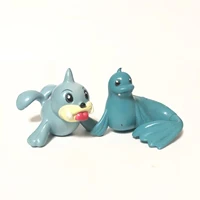 tomy pokemon action figure seel blue dewgong pair of ornament model toys