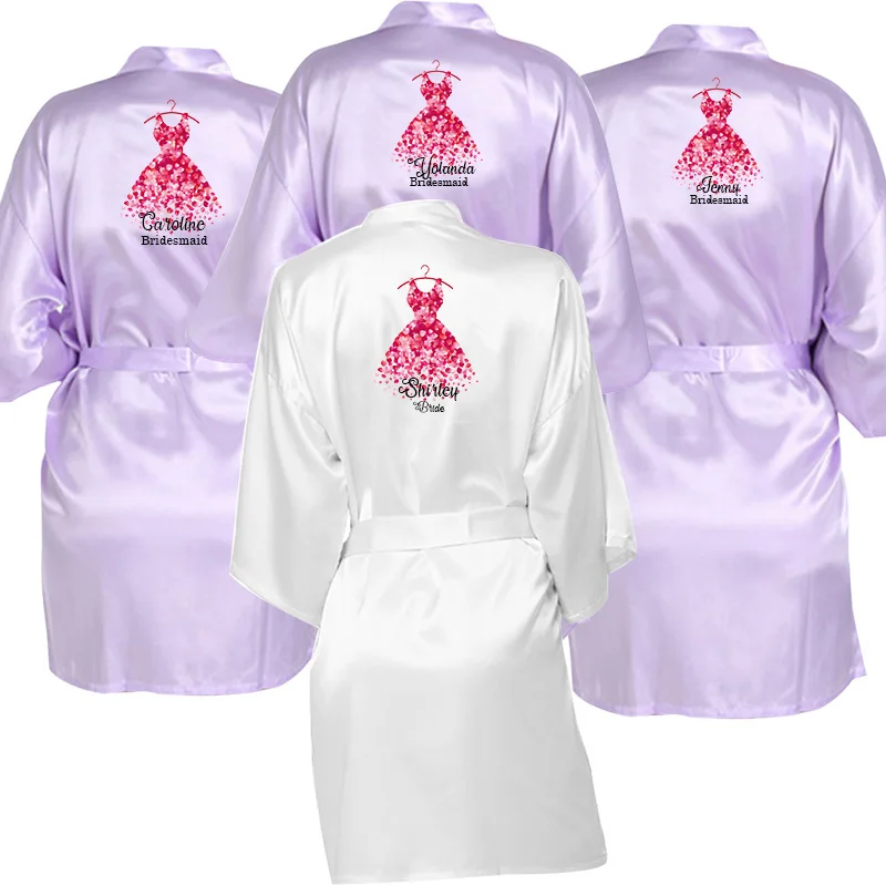 

Лучшие друзья, подарок для свадебной вечеринки, пижамные халаты, банный халат, подарок, халат подружки невесты, халаты для невесты