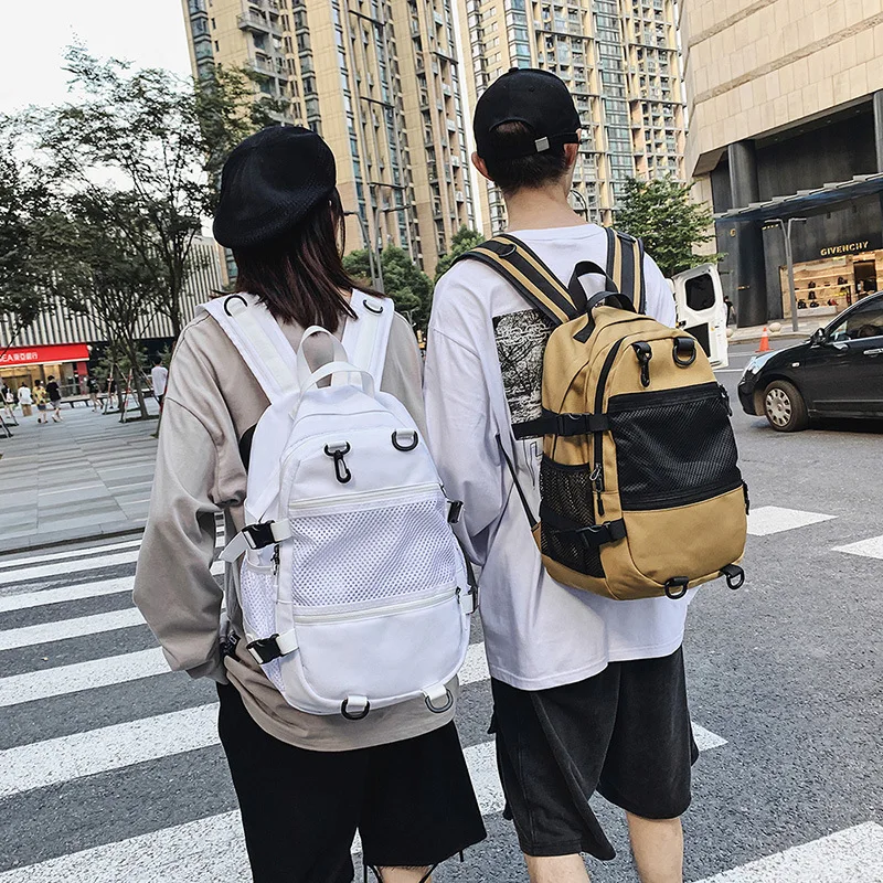 Weysofor Waterproof Oxford Backpack Shoulder Bag Anti-theft Net Travel Bagpack Men Women Large Backbag School Teenage Backpack