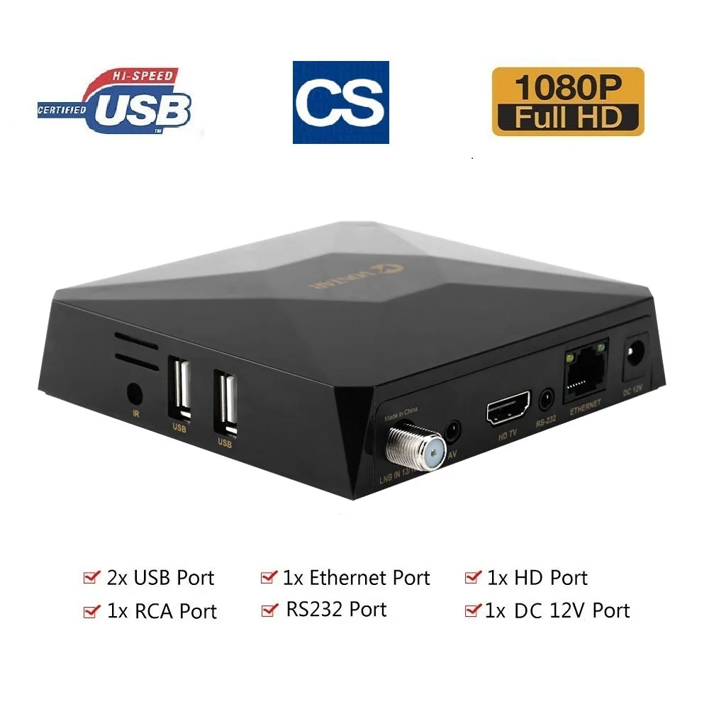 VONTAR V10 Plus DVB-S2 спутниковый ресивер 8PSK H.265 3g 4G модем CS cline Stalker Xtream Испания Португалия TP список обновление онлайн