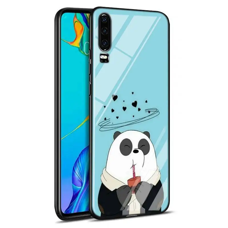Милый вся правда о медведях для huawei P Smart Z плюс P30 P20 Pro P10 P9 P8 Lite Plus Супер Яркий глянцевый чехол для телефона чехол