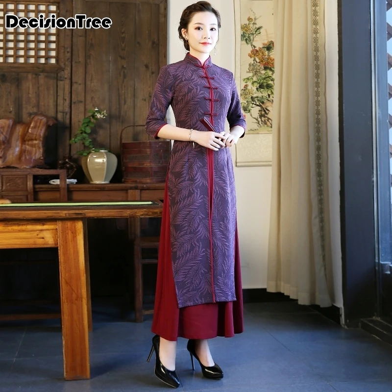 Длинное платье aodai, вьетнамское платье для женщин, традиционная одежда, платье ao dai, восточное платье, китайское платье, Ципао, чонсам