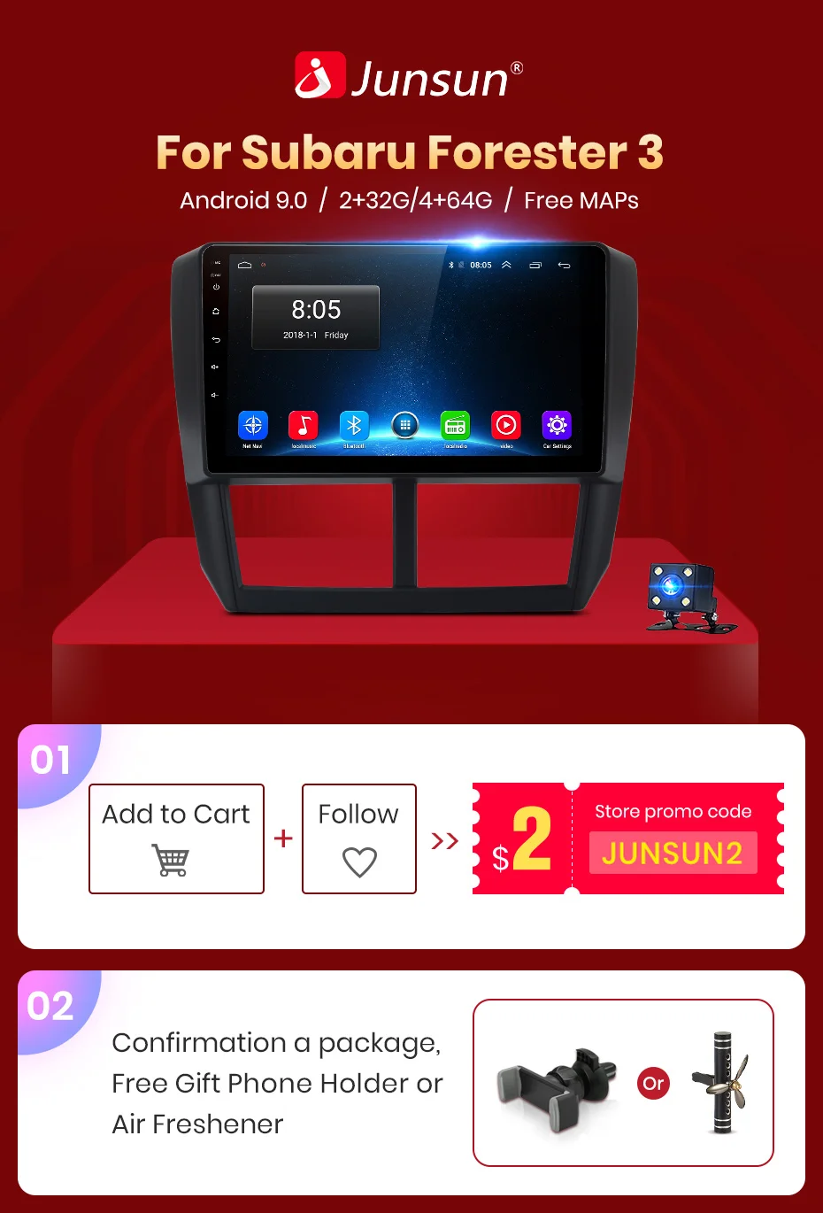 Junsun V1 2G+ 32G Android 9,0 DSP автомобильный Радио мультимедийный плеер для Suzuki Swift 2003-2010 2007 навигация gps 2 din DVD