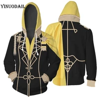 yinuodail mens hoodie sweatshirt fire emblem three houses claude von regan cosplay costume custom cool uniform