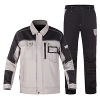 100cotton work clothing anti sparking durable uniform wear resistant anti static welding suit electric repairmen coverall m 4xl