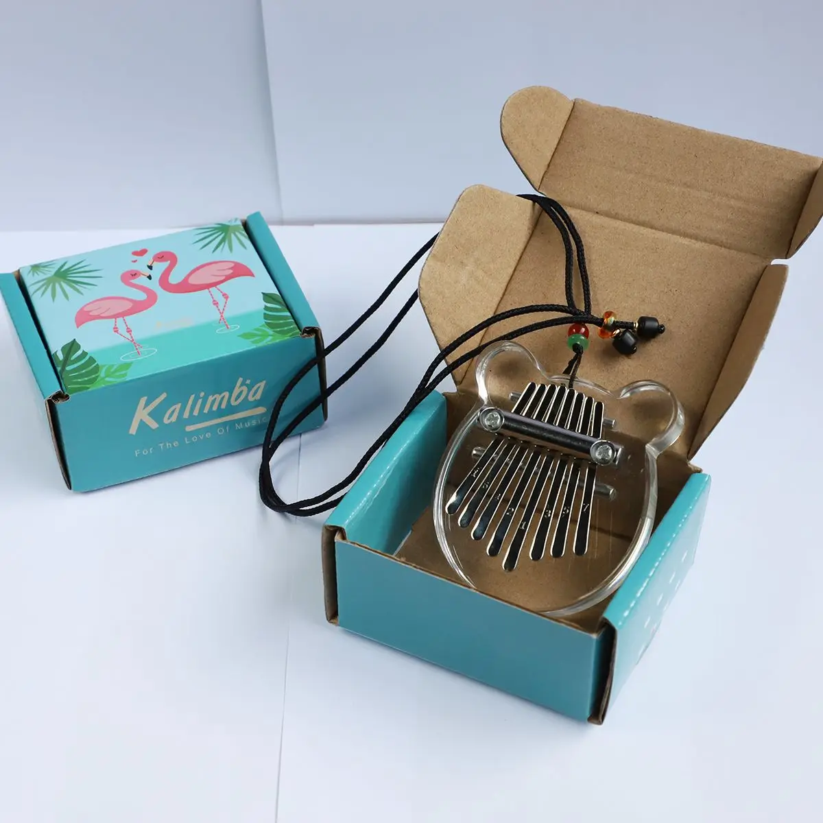 Калимба миниатюрное пианино на 8 пальцев изысканные аксессуары подвеска