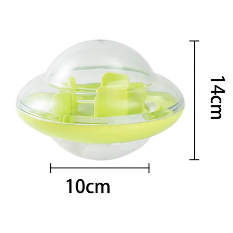 Игрушка для собак мяч с едой летающая тарелка неваляшка забавная головоломка