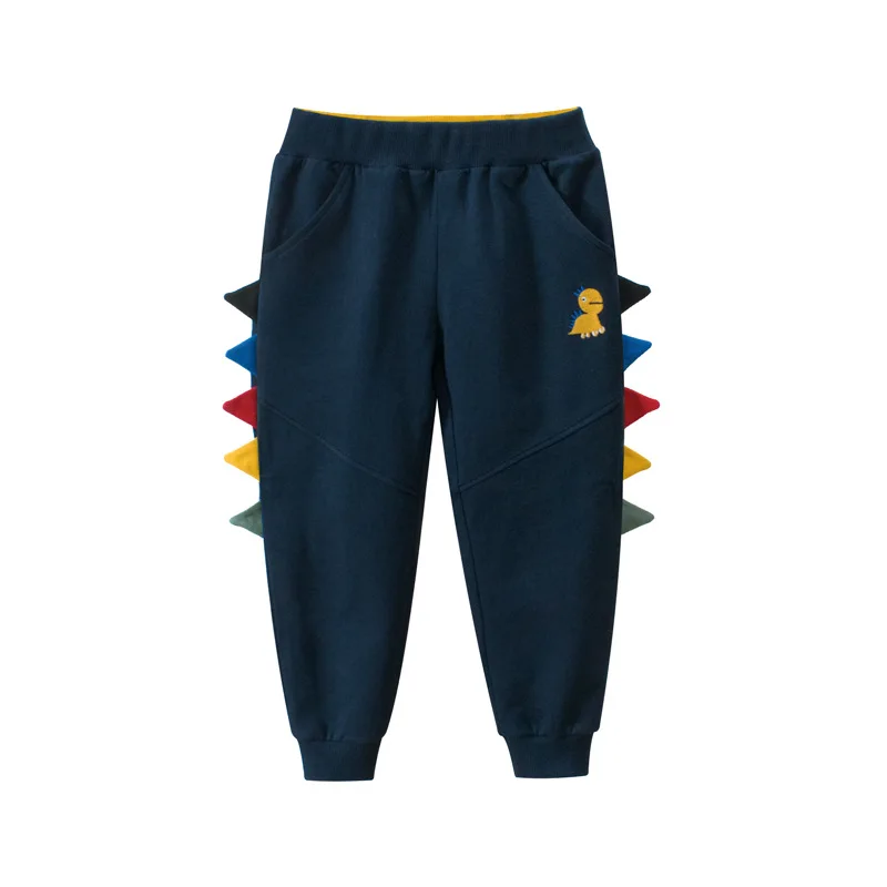

Autumn New Products Little Boys Trousers Cartoon Dinosaur Pure Cotton Sports Casual Pants Boys boys pants